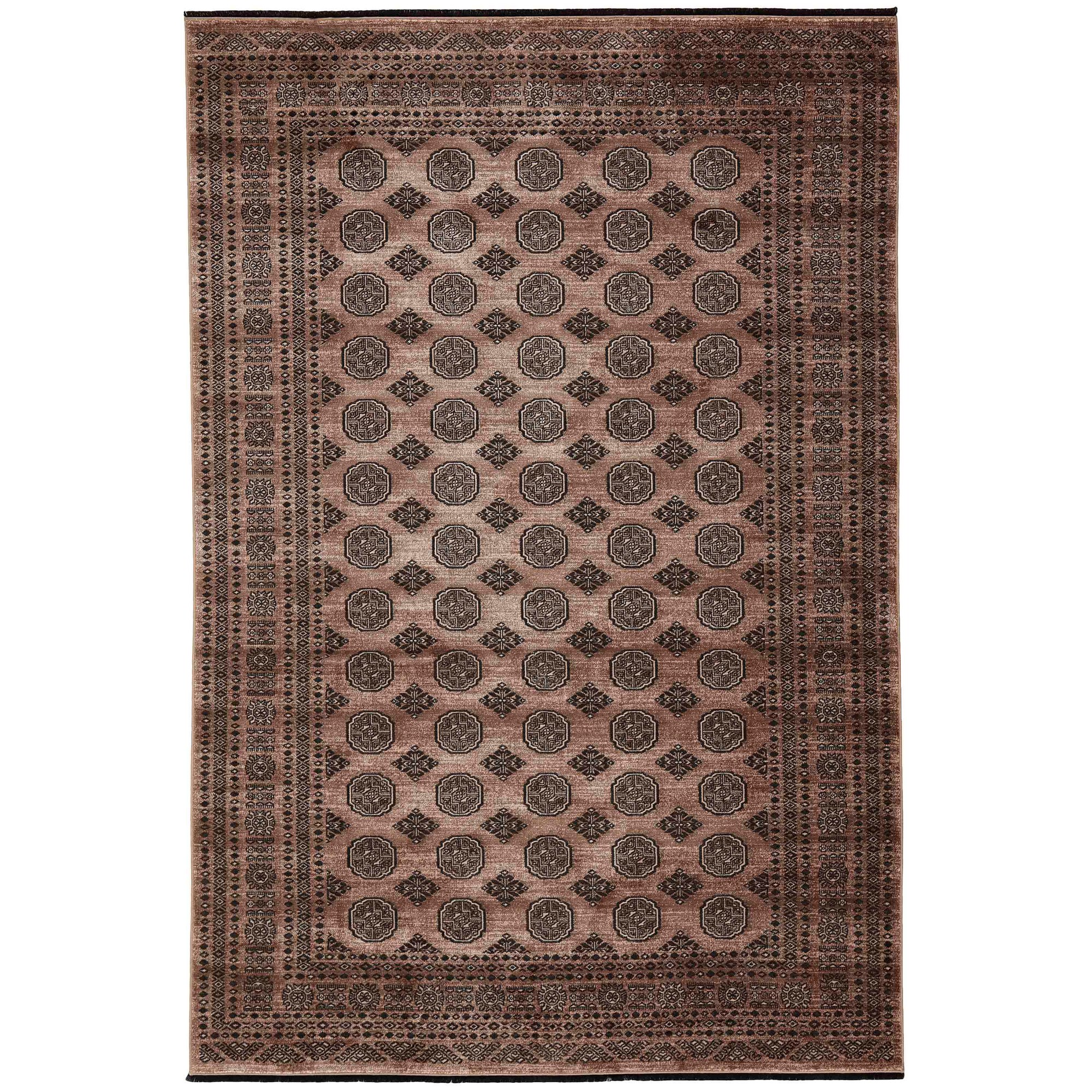 Pakistan Bokhara Traditional Rug 8518b Nma85 In Brown Black